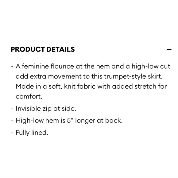 Banana Republic Trumpet Skirt 2018 - Picture 2 of 7